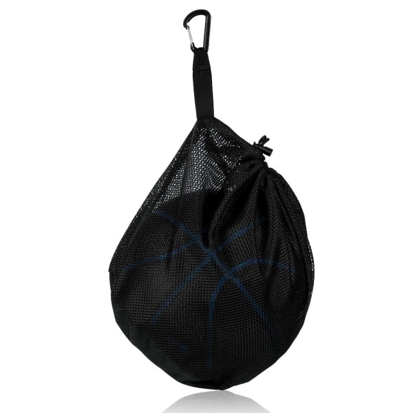 NQEUEPN Single Ball Bag with Zipper Pocket, Mesh Carry Bag