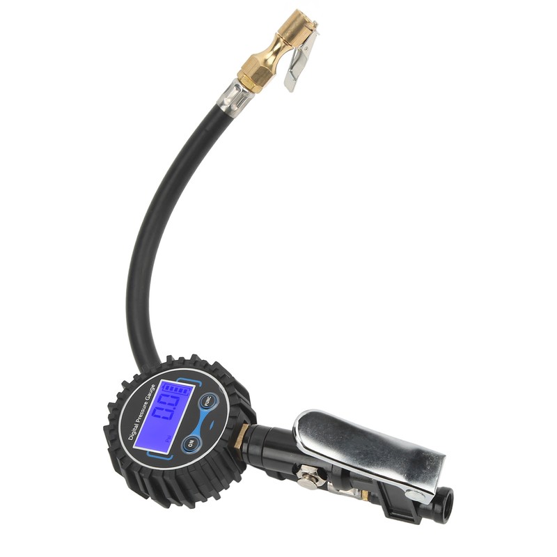 0‑200PSI Tire Inflator with Tire Pressure Gauge LCD Digital Display