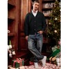 JMIERR Men's Cardigan Sweaters Fall Casual Long Sleeve Shawl Collar