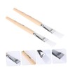 FOMIYES 3sets Skincare Facial Mask Brush Wooden Handle Perfect for