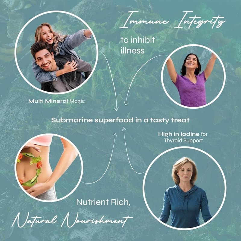 Known Tasty Sea Moss Gummies – 5000mg Sea Moss, Vitamin