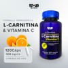 L-Carnitina con Vitamina C Energía, Rendimiento y Definición 5H8 NUTRITION