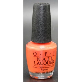 OPI O.P.I. opi Nail Lacquer # NL F81 Living On A Bula-vard  (Orange)   Free S&H