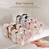 HBlife Clear Acrylic Kids Shoe Rack for Closet Organizers and