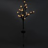 2pcs 20LED Solar Powered Fairy Lights Outdoor Dandelion Lamp Garden