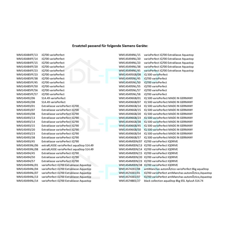 DL-pro Door Handle Window Handle for Siemens 00751791 751791 Handle