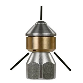 Suttner ST-49 Rotating Sewer Nozzle 3/8", # 15, 1 Forward 3 Backward