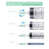 100 Pack 32G 4MM/0.15 Inch Needle for Lab Measuring, Individually