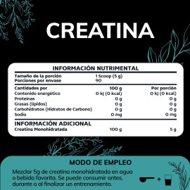 Creatina Monohidratada Micronizada en Polvo Quotidien | Alta Pureza Certificada | Con Scoop Dosificador - Creatine Monohydrate Pre Entreno - Platinum - Creatina Mujer / Hombre - Gym - 450g