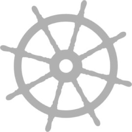 Couture Creations Metal Cutting Die SEASIDE GIRL - SHIPS WHEEL