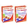 HealthAid Junior-VIT Chewable Multivitamins Pack of 2 x 30 Vegetarian