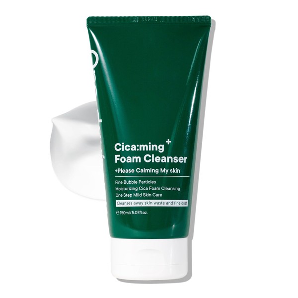 One-day's You Cicaming Foam Cleanser 5.1 fl oz (150 ml) Foam Cleanser, Cleanser, Makeup Remover, Soothing, Calming Care, Official Japan Product