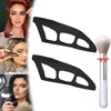 GBTUPOKW 2PCS Eyetour Eyeshadow Shaper Tool Makeup Tape for Eyeshadow
