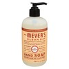 MRS. MEYER'S CLEAN DAY Hand Soap, Made with Essential Oils,