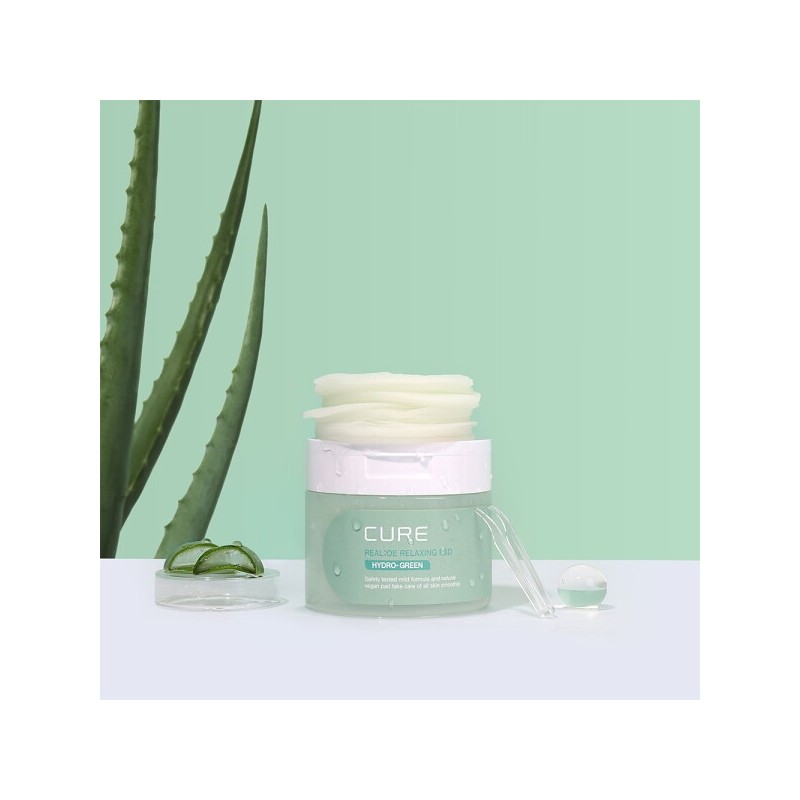 Kim Jung-moon Aloe Cure Phytogreen Relaxing Toner Pads, 60 Sheets