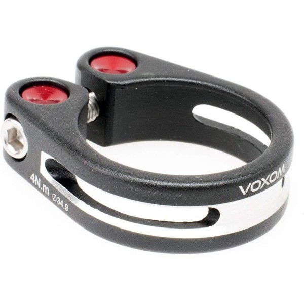 Voxom Sak4 31.8 mm, for Carbon Frame seat clamp, Black, 31.8.