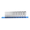 CASOMAN 14 PCS 1/4-Inch Drive Metric Deep Socket Set, 6-Point,