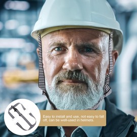 Hemobllo barboquejo Universal para Casco Correa de protección de Barbilla barbiquejo fútbol Correa de Cadena de Casco Correa para Casco Levantamiento Accesorios Suministros