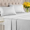 4 Piece Striped Sheets for Full Size Bed – Luxury