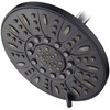 AquaDance OIL RUBBED BRONZE High Pressure 6-Setting 7" Rain Shower