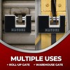 Maudex® RZB75 Heavy Duty Container Padlock with 3 Keys - 10 mm