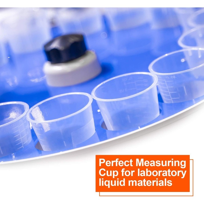 25 Pcs Plastic Measuring Cups, Resin Mixing Cups, Epoxy Mixing