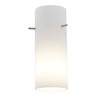 Cylinder - Pendant Glass Shade - Opal Glass Finish