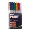 uni Paint Marker,Oil Base,Fine Point,Weather/Fadeproof,12/ST,Ast (SAN63721)