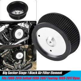 Unbranded Big Sucker Stage 1 Air Cleaner Element For Harley Electra Road Glide King 99-07