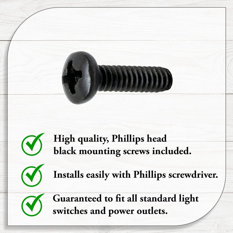 Woodsy Cabin Toggle Light Switch Wall Plate (Single Toggle, Black)