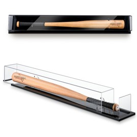 Baseball Bat Display Case Wall Mounted Tabletop Bat Display Case W/98% UV Protection Holder for Sport Collector Memorabilia Birthday Gift(Full Size-Fits ?36 Bats)