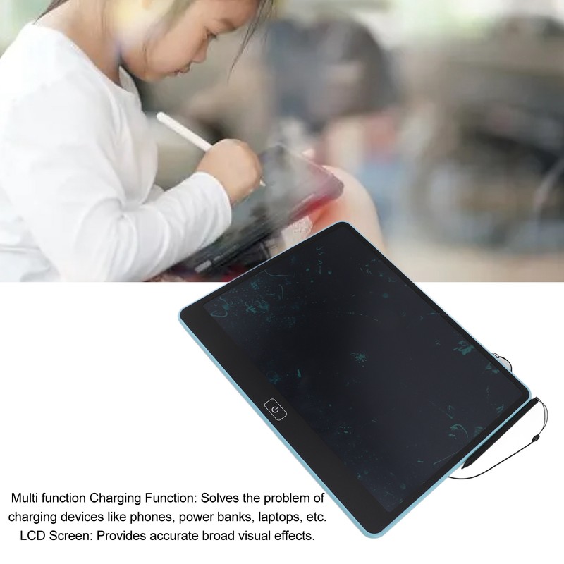 LCD Writing Tablet Solar Doddle Board 15W 5V 3A Large
