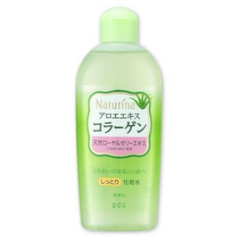 Naturina Moisturizing Toner, 6.4 fl oz (190 ml), Facial Lotion, Aging Care, Skin Tightness, Aloe Vera, Collagen, Royal Jelly Extract, Naturina