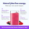Zipfizz Daily Energy Drink Powder, Berry, 20 Pack | 3-in-1