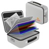 TIGERKING Fireproof Document Box Hard Shell, Fire Proof File Box