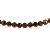 LAKADA Genuine Gemstone Bracelet with Faceted 4 mm Beads and