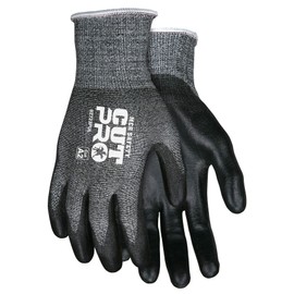 MCR Safety 92723PUS Cut Pro 13 Gauge HyperMax Work Glove, Cut Protection Glove, Polyurethane Coated Palm & Fingertips, Small
