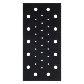 Trend 115 x 230 mm Half Sheet Pad Saver, 2 Pack, Hook and Loop Fixing for Pad Protection and Smooth Sanding, AB/PAD/HLF