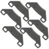 Caltric Front Rear Brake Pads for Arctic Cat 650 H1
