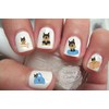 Yorkie Boy Nail Art Decals