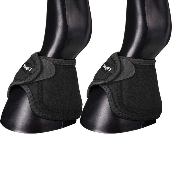 Tough-1 No Turn Bell Boots Small Black