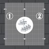 Aurinktron Mounting Kit for 2 PV Modules, 12 cm Aluminium