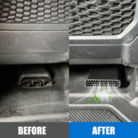 SUNPIE Under Seat Vent Deflectors Compatible with 2021 2022 2023 2024 Bronco 4 Doors (Not Compatible with Bronco 2 Doors Bronco Sport) Accessories Compatible with Bronco Accessories