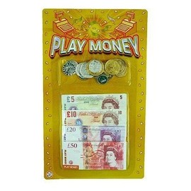 Sterling Play Money Currency for Educational Learning Literacy Numeracy Pretend Play Set