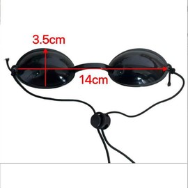2 Pairs Protective Goggles for Red Light Eye Protection, Tanning Bed Goggles Tanning Glasses Eyewear for Sunbathing