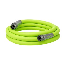 Flexzilla - Manguera de jardín de 5/8 pulgadas x 15 pies, manguera de agua ligera para todo tipo de clima, duradera y flexible, conexiones sin fugas