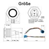 JIQI 2 x 19 mm 12 V to 24 V