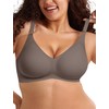 LetsJoli Push Up Seamless Bras for Women No Underwire Support