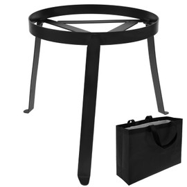Campfires Tripod Stand Stable Fire Tripod Cast Iron Open Camping Tripod Heat Resistant Grill Open Fire Cooking Stand Folding Outdoor Fire Pit Stand for Outside Camping