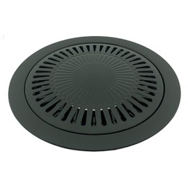 Toker 3-Piece Grill Attachment for Portable Gas Stoves with Integrated Drip Tray - Non-Stick Grill Surface Camping Gas Stove Grill Plate